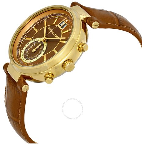 michael kors sawyer mk2424|Michael Kors Sawyer Amber Sunray Dial Ladies .